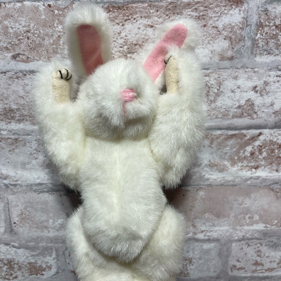 wangs | Toys | Wangs White Bunny Rabbit With Movable Limbs Plush Toy 8 ...